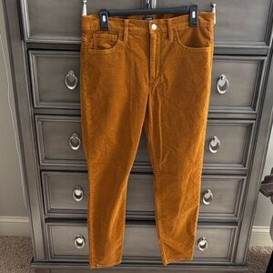 J. Crew Women's Pants in Rich Mustard